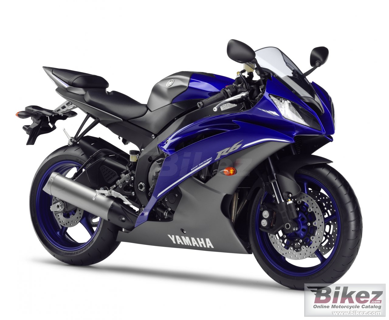 Big Yamaha yzf-r6 picture and wallpaper from Bikez.com